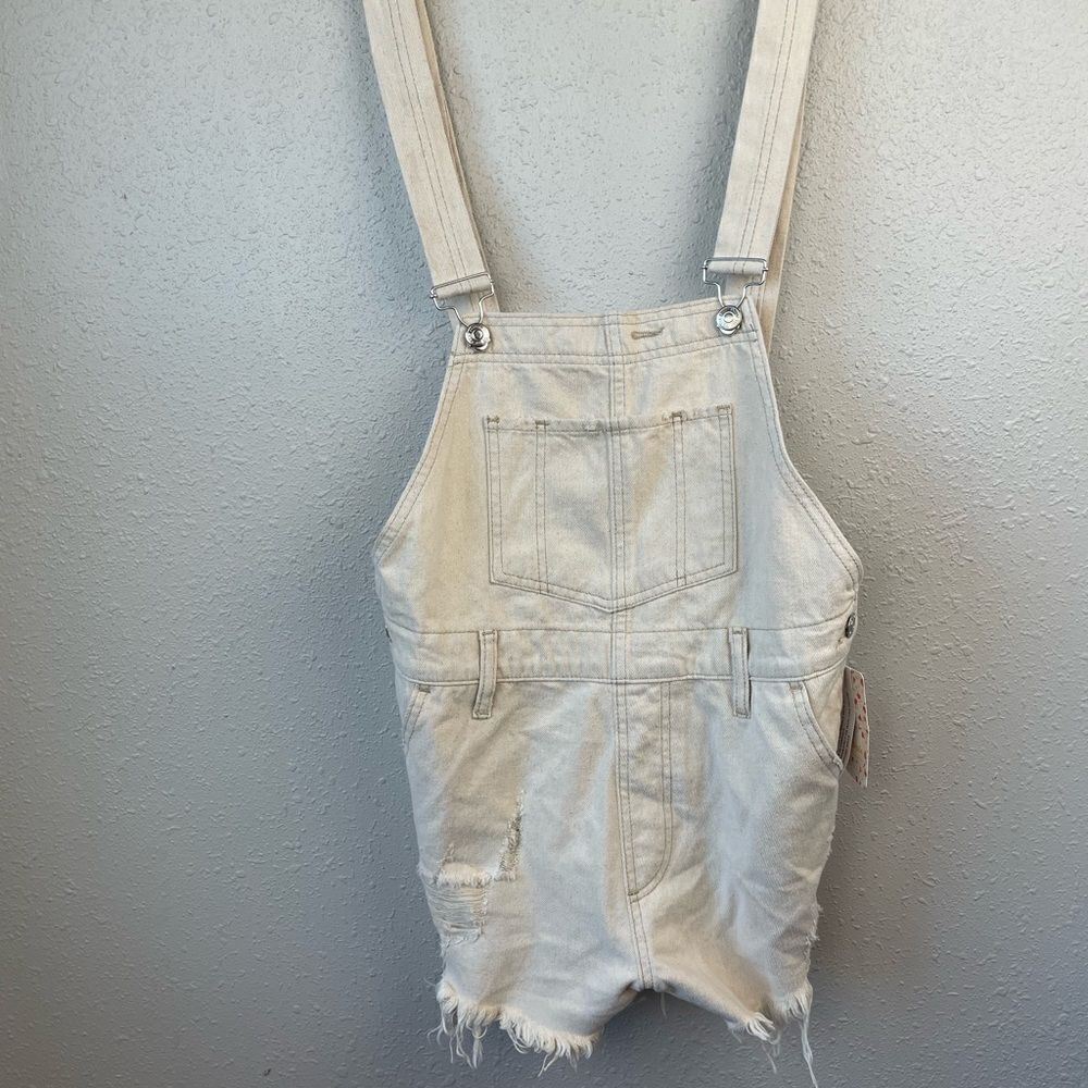 NWT We The Free Overall Shorts Size 25